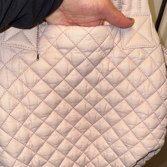 MZ Wallace Quilted soft Pink crossbody tote Bag - Picture 17 of 17